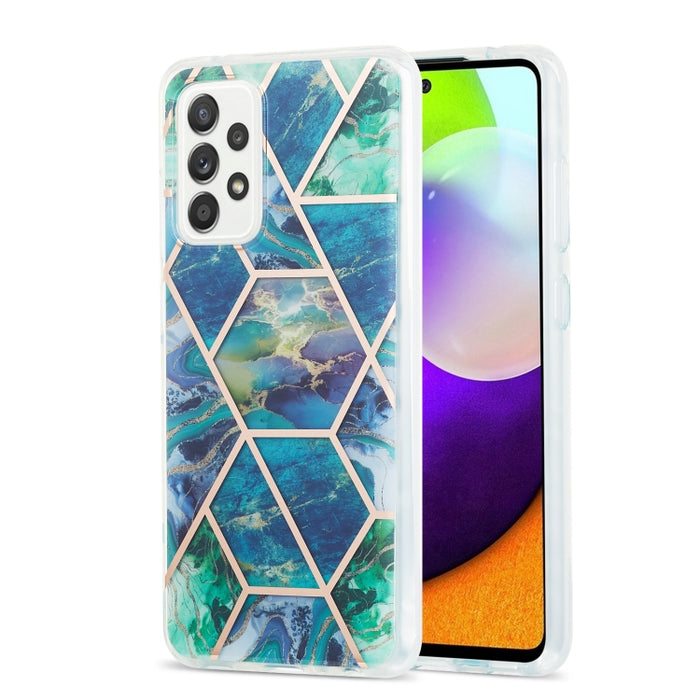 Estuche protector de TPU con patrón de mármol de galvanoplastia 3D, For Xiaomi Poco M3 / Note 9 4G / Redmi 9 Power, For Samsung Galaxy A12, For Samsung Galaxy A32 5G, For Samsung Galaxy A52 5G / 4G, For Samsung Galaxy A72 5G / 4G                       ...