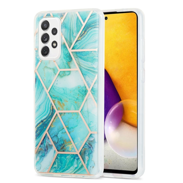Estuche protector de TPU con patrón de mármol de galvanoplastia 3D, For Xiaomi Poco M3 / Note 9 4G / Redmi 9 Power, For Samsung Galaxy A12, For Samsung Galaxy A32 5G, For Samsung Galaxy A52 5G / 4G, For Samsung Galaxy A72 5G / 4G                       ...