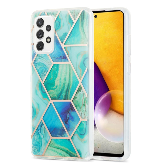 Estuche protector de TPU con patrón de mármol de galvanoplastia 3D, For Xiaomi Poco M3 / Note 9 4G / Redmi 9 Power, For Samsung Galaxy A12, For Samsung Galaxy A32 5G, For Samsung Galaxy A52 5G / 4G, For Samsung Galaxy A72 5G / 4G                       ...