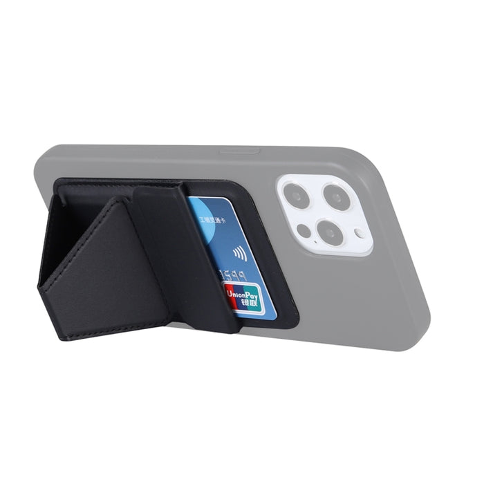 Magsafing Soporte plegable magnético Cartera de cuero Snap-On Card Holder Case Bag para iPhone 12 mini, iPhone 12, iPhone 12 Pro, iPhone 12 Pro Max