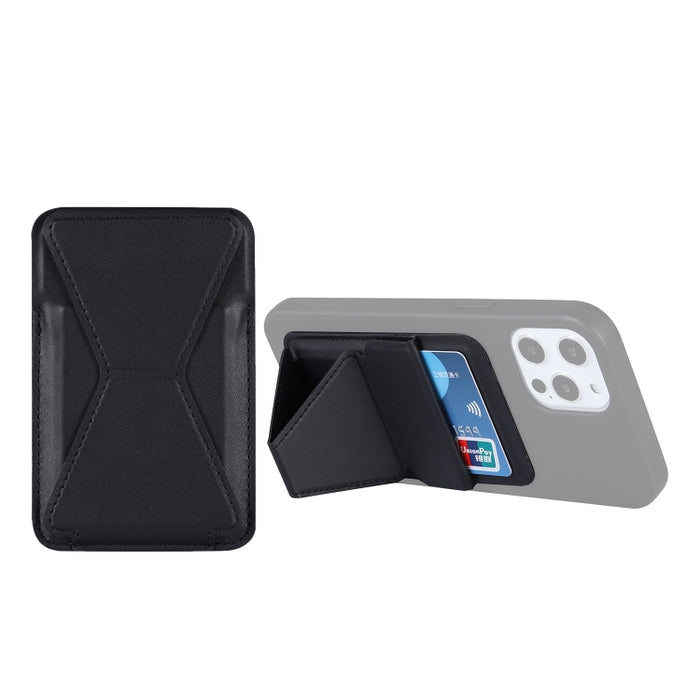 Magsafing Soporte plegable magnético Cartera de cuero Snap-On Card Holder Case Bag para iPhone 12 mini, iPhone 12, iPhone 12 Pro, iPhone 12 Pro Max