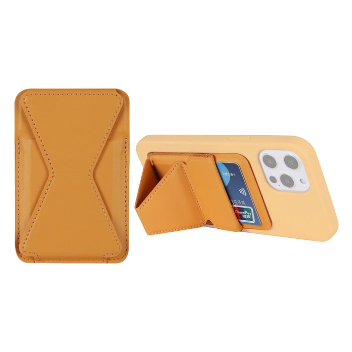 Magsafing Soporte plegable magnético Cartera de cuero Snap-On Card Holder Case Bag para iPhone 12 mini, iPhone 12, iPhone 12 Pro, iPhone 12 Pro Max