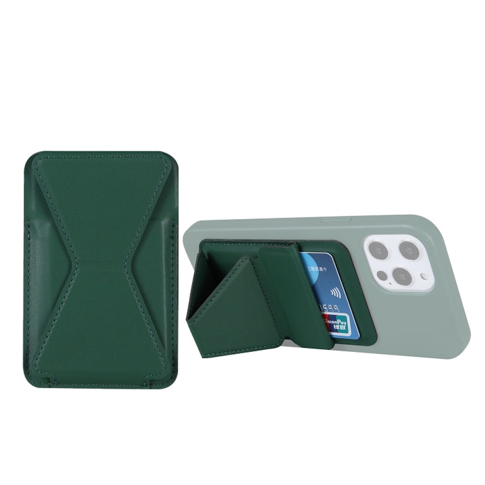 Magsafing Soporte plegable magnético Cartera de cuero Snap-On Card Holder Case Bag para iPhone 12 mini, iPhone 12, iPhone 12 Pro, iPhone 12 Pro Max