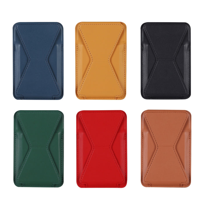 Magsafing Soporte plegable magnético Cartera de cuero Snap-On Card Holder Case Bag para iPhone 12 mini, iPhone 12, iPhone 12 Pro, iPhone 12 Pro Max
