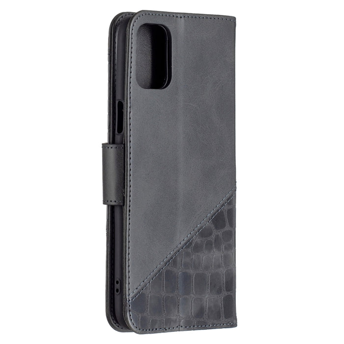Funda de cuero PU con tapa horizontal y textura de cocodrilo a juego con billetera, soporte y ranuras para tarjetas, For LG K42, For Xiaomi Redmi Note 10 4G /Note 10s, For Samsung Galaxy A02 / M02, For Samsung Galaxy A32 4G