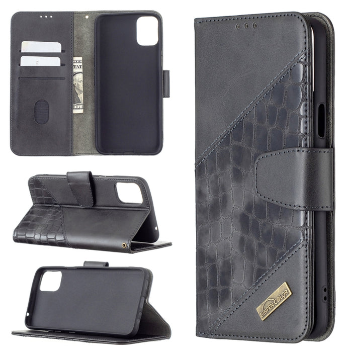 Funda de cuero PU con tapa horizontal y textura de cocodrilo a juego con billetera, soporte y ranuras para tarjetas, For LG K42, For Xiaomi Redmi Note 10 4G /Note 10s, For Samsung Galaxy A02 / M02, For Samsung Galaxy A32 4G