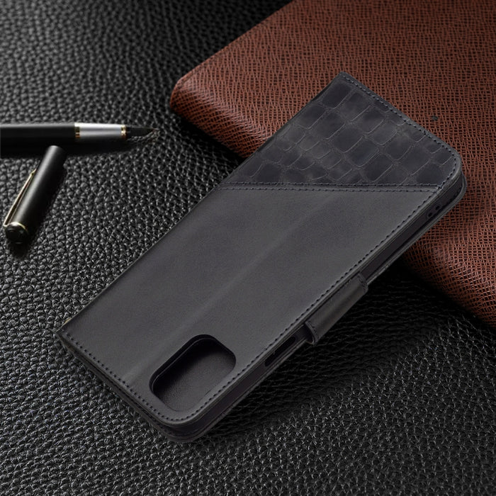 Funda de cuero PU con tapa horizontal y textura de cocodrilo a juego con billetera, soporte y ranuras para tarjetas, For LG K42, For Xiaomi Redmi Note 10 4G /Note 10s, For Samsung Galaxy A02 / M02, For Samsung Galaxy A32 4G