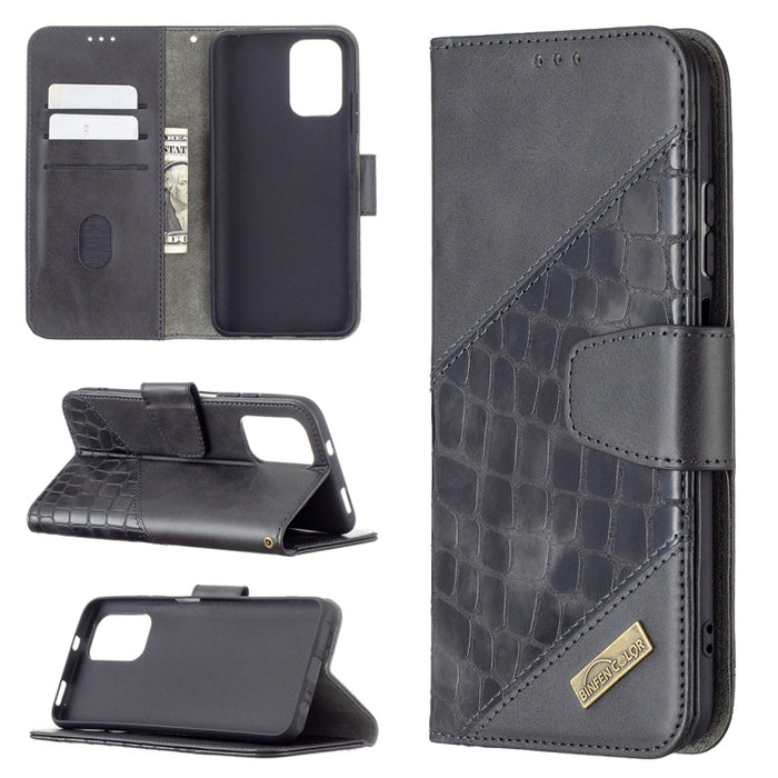 Funda de cuero PU con tapa horizontal y textura de cocodrilo a juego con billetera, soporte y ranuras para tarjetas, For LG K42, For Xiaomi Redmi Note 10 4G /Note 10s, For Samsung Galaxy A02 / M02, For Samsung Galaxy A32 4G
