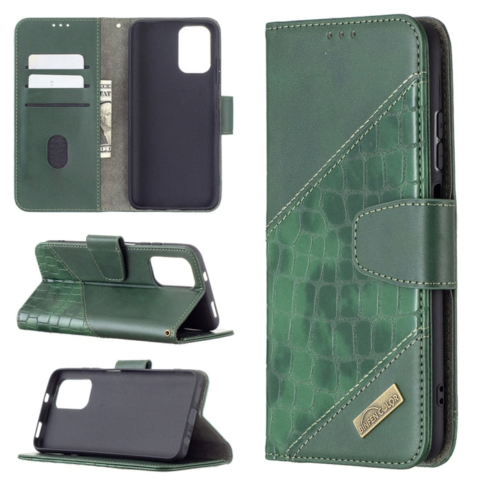 Funda de cuero PU con tapa horizontal y textura de cocodrilo a juego con billetera, soporte y ranuras para tarjetas, For LG K42, For Xiaomi Redmi Note 10 4G /Note 10s, For Samsung Galaxy A02 / M02, For Samsung Galaxy A32 4G