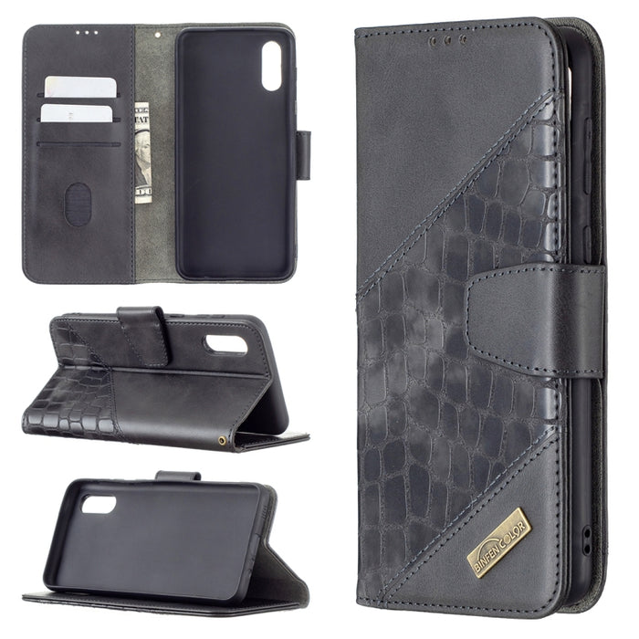 Funda de cuero PU con tapa horizontal y textura de cocodrilo a juego con billetera, soporte y ranuras para tarjetas, For LG K42, For Xiaomi Redmi Note 10 4G /Note 10s, For Samsung Galaxy A02 / M02, For Samsung Galaxy A32 4G