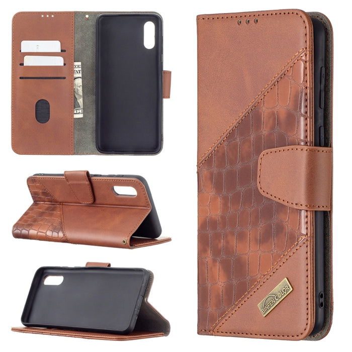 Funda de cuero PU con tapa horizontal y textura de cocodrilo a juego con billetera, soporte y ranuras para tarjetas, For LG K42, For Xiaomi Redmi Note 10 4G /Note 10s, For Samsung Galaxy A02 / M02, For Samsung Galaxy A32 4G