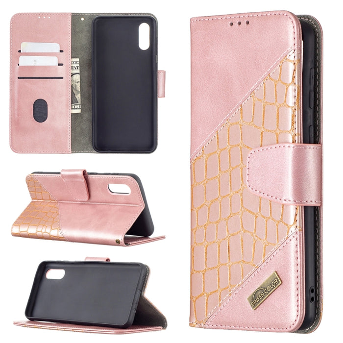 Funda de cuero PU con tapa horizontal y textura de cocodrilo a juego con billetera, soporte y ranuras para tarjetas, For LG K42, For Xiaomi Redmi Note 10 4G /Note 10s, For Samsung Galaxy A02 / M02, For Samsung Galaxy A32 4G