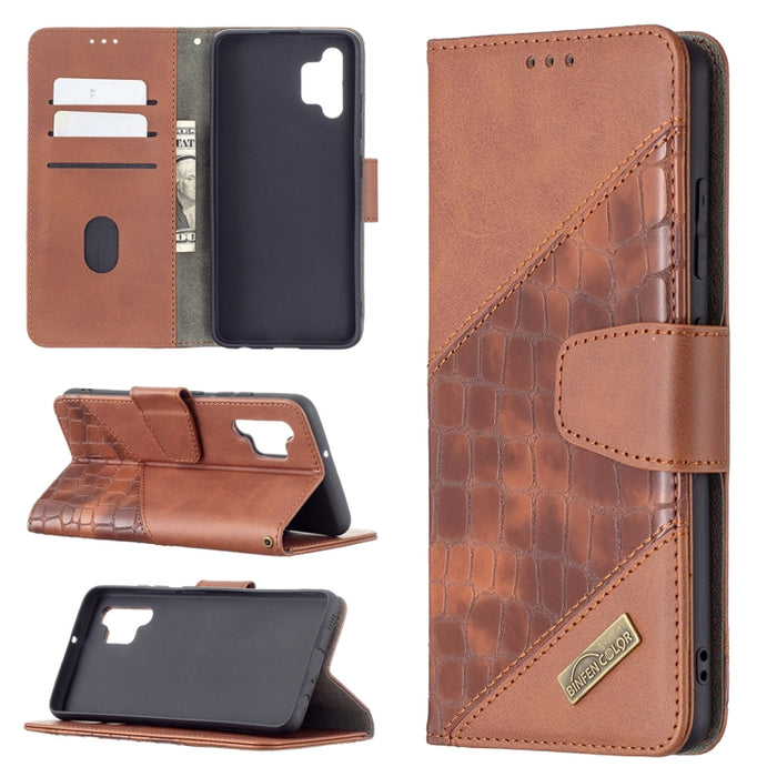Funda de cuero PU con tapa horizontal y textura de cocodrilo a juego con billetera, soporte y ranuras para tarjetas, For LG K42, For Xiaomi Redmi Note 10 4G /Note 10s, For Samsung Galaxy A02 / M02, For Samsung Galaxy A32 4G