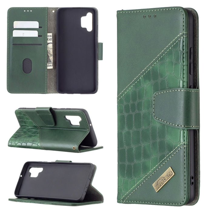 Funda de cuero PU con tapa horizontal y textura de cocodrilo a juego con billetera, soporte y ranuras para tarjetas, For LG K42, For Xiaomi Redmi Note 10 4G /Note 10s, For Samsung Galaxy A02 / M02, For Samsung Galaxy A32 4G