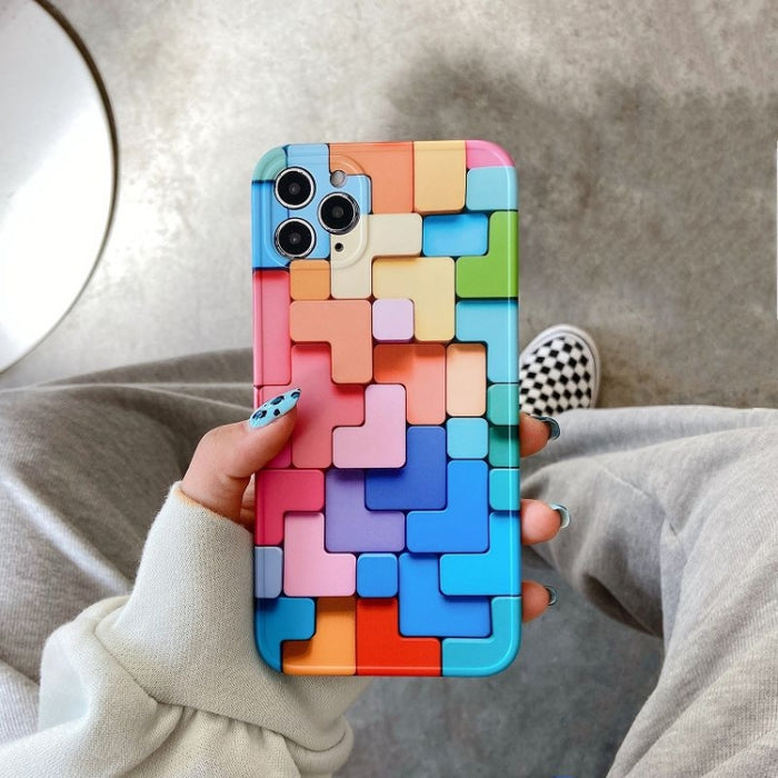 Estuche protector de TPU con patrón pintado