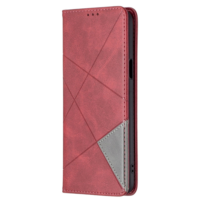 Estuche de cuero magnético con tapa horizontal con textura de rombos con soporte y ranuras para tarjetas, For LG K42, For Xiaomi Redmi Note 10 4G / Note 10s, For Samsung Galaxy A32 4G