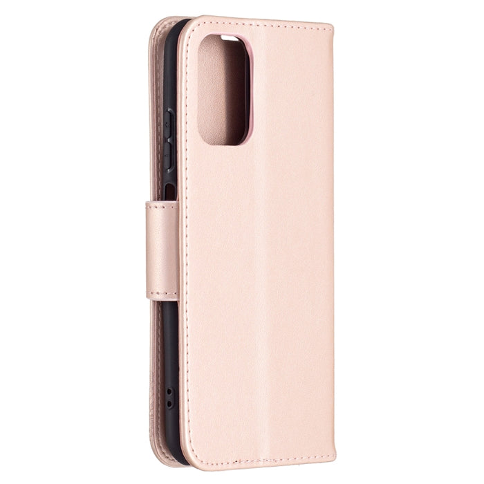 Estuche de cuero con tapa horizontal con estampado de dos mariposas con soporte, ranura para tarjeta, billetera y cordón, For Xiaomi Redmi Note 10 4G, For Nokia 5.4