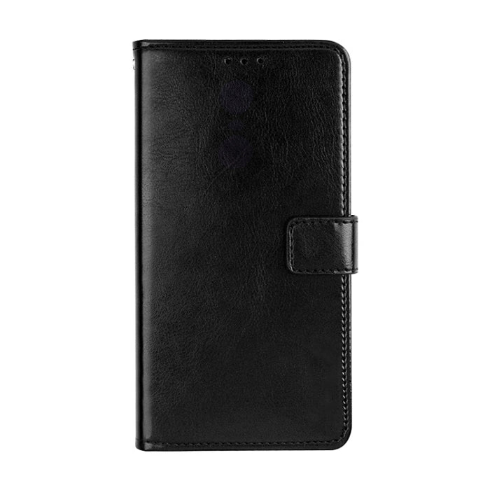 idewei Crazy Horse Texture Horizontal Flip Funda de cuero con soporte y ranuras para tarjetas y billetera, For Xiaomi Poco F3, For ZTE Blade X1 5G
