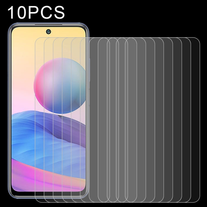 10 PCS 0.26mm 9H 2.5D Película de vidrio templado, For Xiaomi Mi 10T 5G / 10T Pro 5G / 10T Lite 5G (10 PCS), For Xiaomi Redmi Note 9T (10 PCS), For Xiaomi Redmi Note 10 5G / Poco M3 Pro 5G (10 PCS)                                                       ...