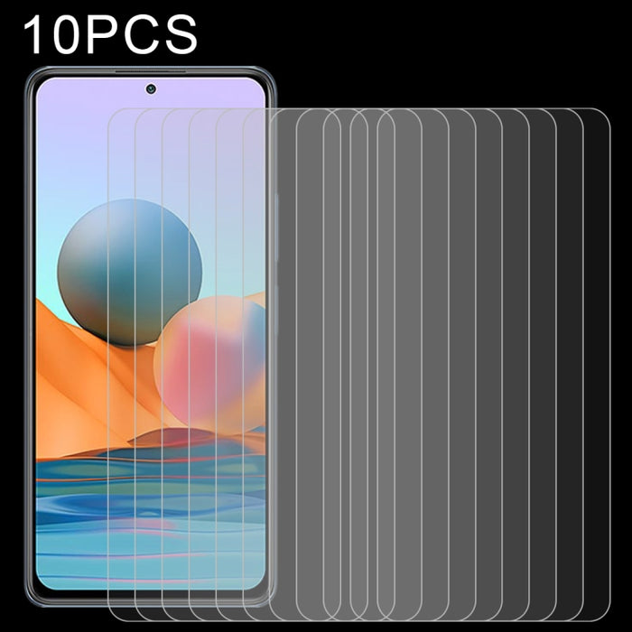 10 PCS 0.26mm 9H 2.5D Película de vidrio templado, For Xiaomi Mi 10T 5G / 10T Pro 5G / 10T Lite 5G (10 PCS), For Xiaomi Redmi Note 9T (10 PCS), For Xiaomi Redmi Note 10 5G / Poco M3 Pro 5G (10 PCS)                                                       ...