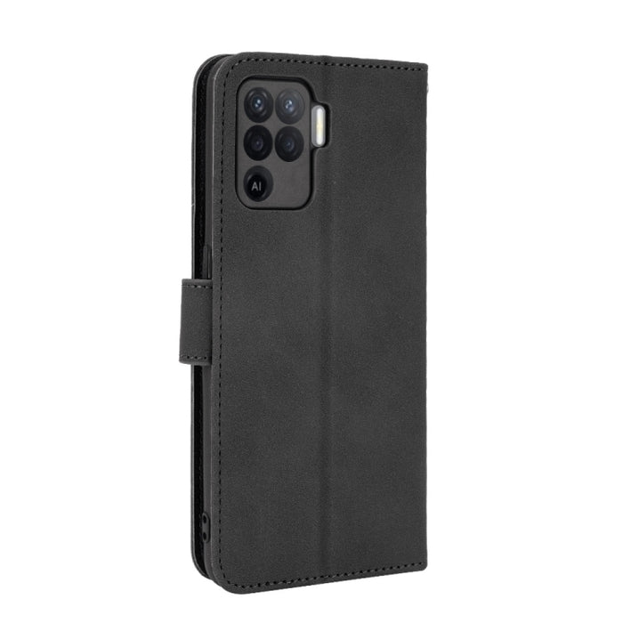 Funda de piel sintética con textura de piel de becerro con tapa horizontal y hebilla magnética con soporte, ranuras para tarjetas y cartera, For Oppo A94, For Oppo F19 Pro, For Oppo Reno5 F, For Xiaomi Redmi Note 10, For Xiaomi Redmi Note 10S