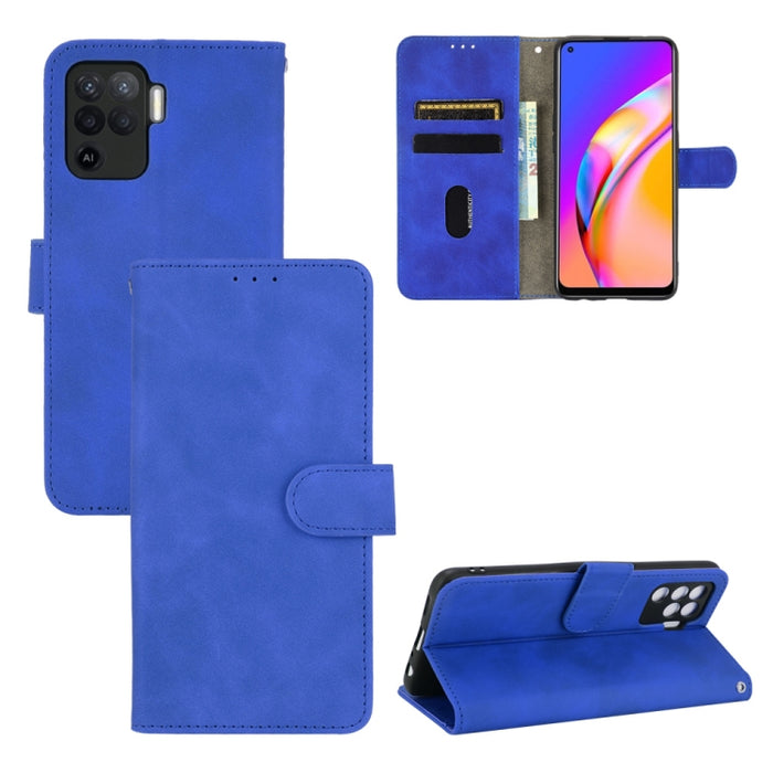 Funda de piel sintética con textura de piel de becerro con tapa horizontal y hebilla magnética con soporte, ranuras para tarjetas y cartera, For Oppo A94, For Oppo F19 Pro, For Oppo Reno5 F, For Xiaomi Redmi Note 10, For Xiaomi Redmi Note 10S