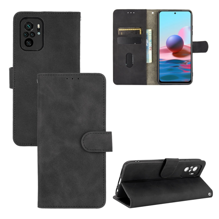 Funda de piel sintética con textura de piel de becerro con tapa horizontal y hebilla magnética con soporte, ranuras para tarjetas y cartera, For Oppo A94, For Oppo F19 Pro, For Oppo Reno5 F, For Xiaomi Redmi Note 10, For Xiaomi Redmi Note 10S