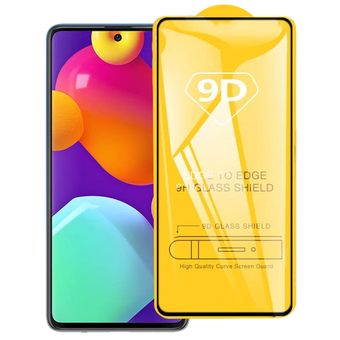 Película de vidrio templado de pantalla completa con pegamento completo 9D, For Samsung Galaxy M62 (1 PCS), For Samsung Galaxy F62 (1 PCS), For Xiaomi Redmi Note 10 / Note 11 5G International Version / Note 10 Overseas Version 6.43 (1 PC)