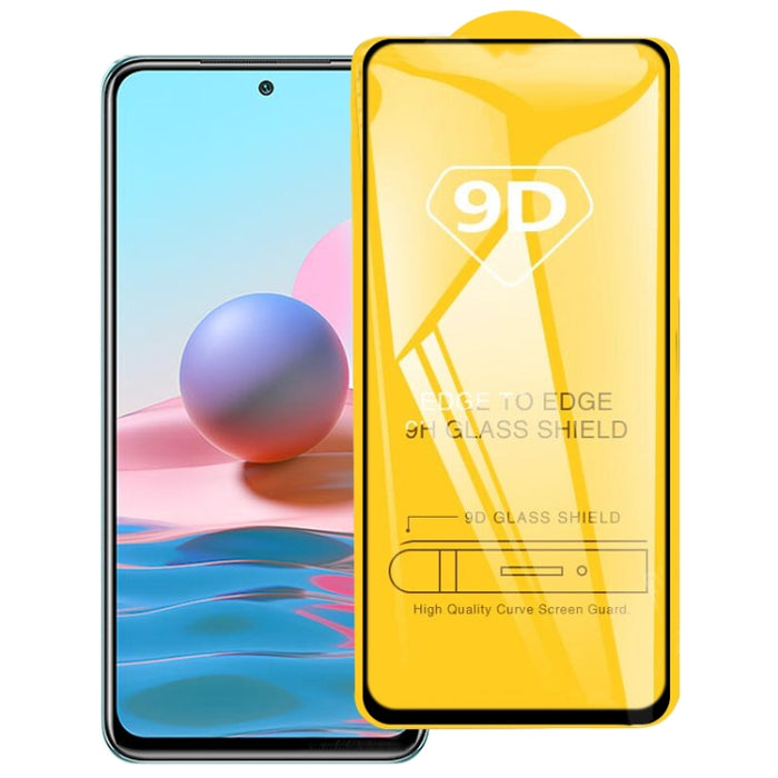 Película de vidrio templado de pantalla completa con pegamento completo 9D, For Samsung Galaxy M62 (1 PCS), For Samsung Galaxy F62 (1 PCS), For Xiaomi Redmi Note 10 / Note 11 5G International Version / Note 10 Overseas Version 6.43 (1 PC)