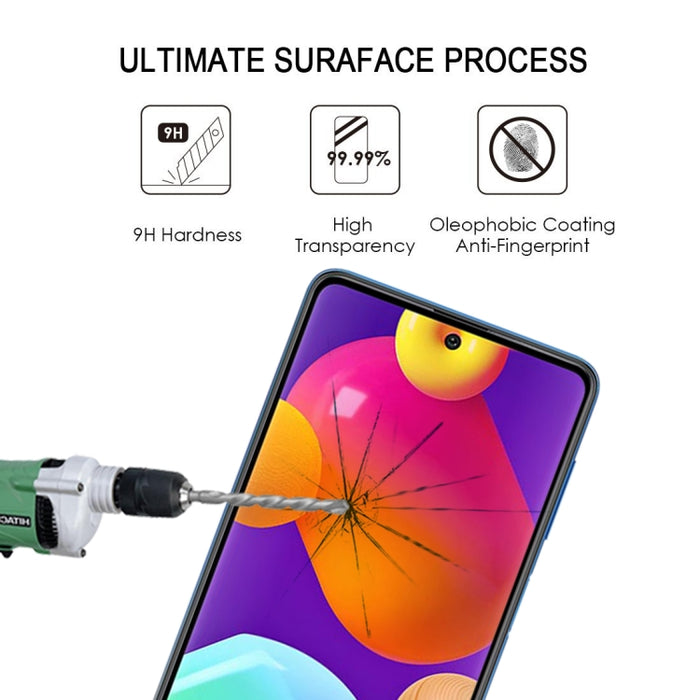 Película de vidrio templado de pantalla completa con pegamento completo de 25 piezas, For Samsung Galaxy M62 (25 PCS), For Samsung Galaxy F62 (25 PCS), For Xiaomi Poco X3 Pro (25 PCS), For Xiaomi Poco F3 (25 PCS), For Xiaomi Redmi Note 9T (25 PCS)     ...