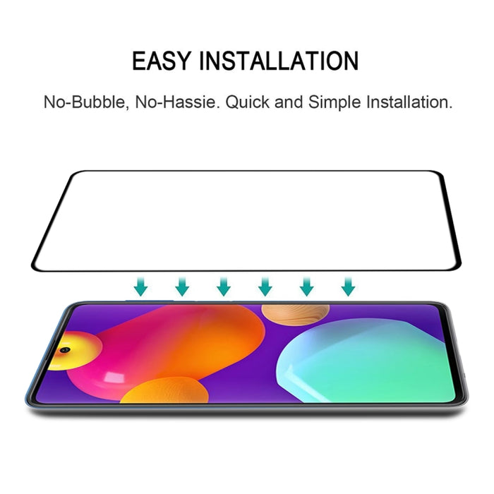 Película de vidrio templado de pantalla completa con pegamento completo de 25 piezas, For Samsung Galaxy M62 (25 PCS), For Samsung Galaxy F62 (25 PCS), For Xiaomi Poco X3 Pro (25 PCS), For Xiaomi Poco F3 (25 PCS), For Xiaomi Redmi Note 9T (25 PCS)     ...