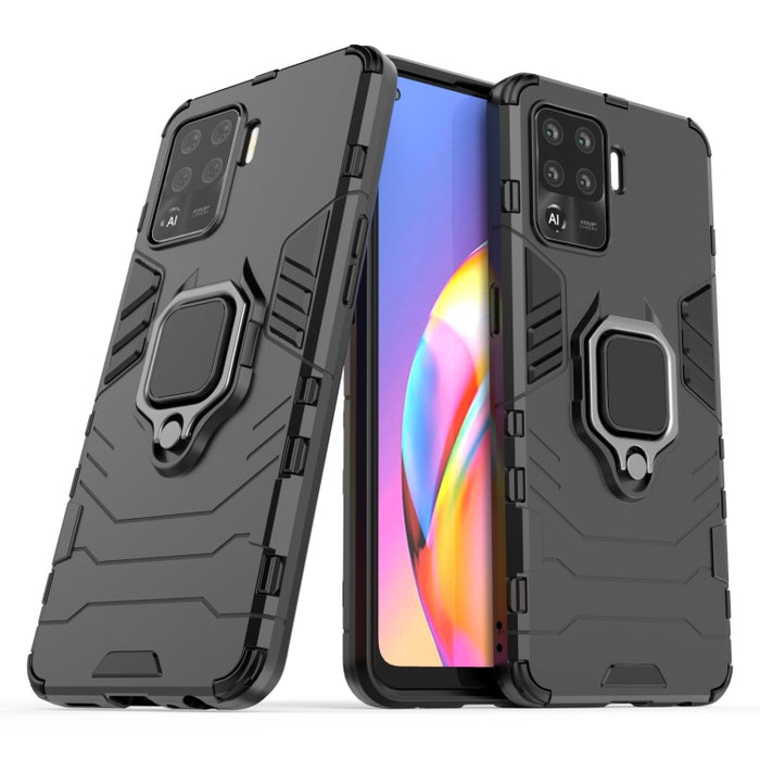 Funda protectora de PC + TPU a prueba de golpes con soporte de anillo magnético, For OPPO A94, For Xiaomi Redmi Note 10 4G, For Xiaomi Mi 10S