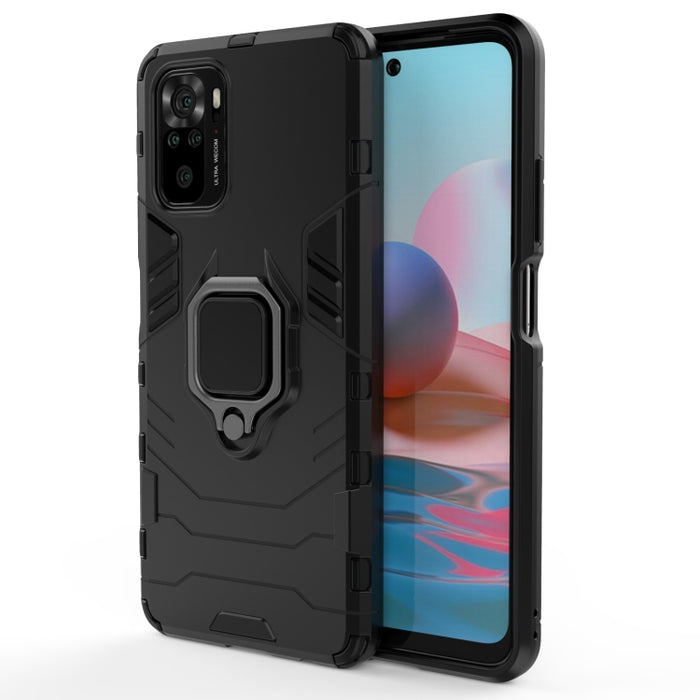 Funda protectora de PC + TPU a prueba de golpes con soporte de anillo magnético, For OPPO A94, For Xiaomi Redmi Note 10 4G, For Xiaomi Mi 10S