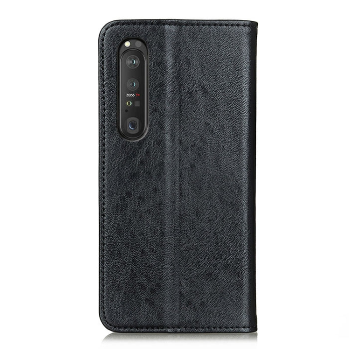 Estuche de cuero con tapa horizontal con textura de caballo loco magnético con soporte y ranuras para tarjetas y billetera, For Sony Xperia 1 III, For Sony Xperia 10 III, For Xiaomi Mi 11 Ultra