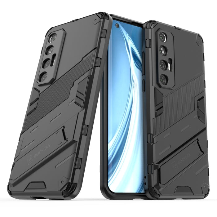 Punk Armor 2 en 1 PC + TPU Estuche a prueba de golpes con soporte invisible, For Xiaomi Mi 10S, For OPPO Find X3