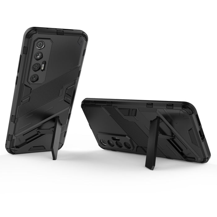 Punk Armor 2 en 1 PC + TPU Estuche a prueba de golpes con soporte invisible, For Xiaomi Mi 10S, For OPPO Find X3