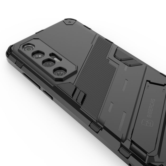 Punk Armor 2 en 1 PC + TPU Estuche a prueba de golpes con soporte invisible, For Xiaomi Mi 10S, For OPPO Find X3