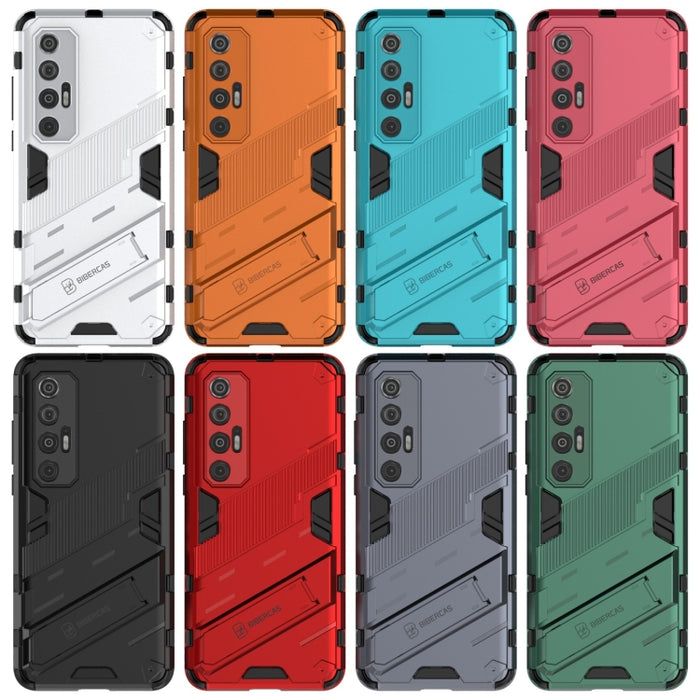 Punk Armor 2 en 1 PC + TPU Estuche a prueba de golpes con soporte invisible, For Xiaomi Mi 10S, For OPPO Find X3