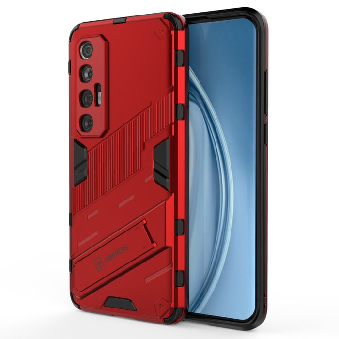 Punk Armor 2 en 1 PC + TPU Estuche a prueba de golpes con soporte invisible, For Xiaomi Mi 10S, For OPPO Find X3