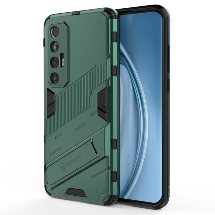 Punk Armor 2 en 1 PC + TPU Estuche a prueba de golpes con soporte invisible, For Xiaomi Mi 10S, For OPPO Find X3
