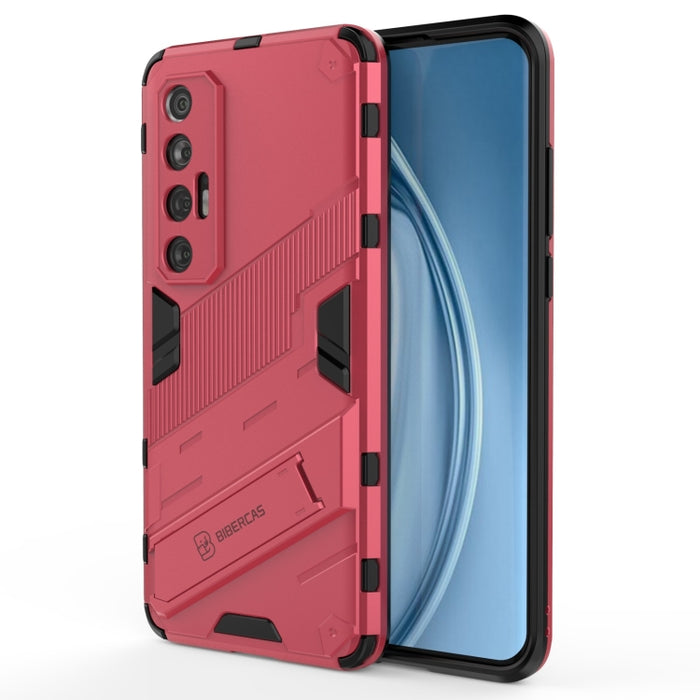 Punk Armor 2 en 1 PC + TPU Estuche a prueba de golpes con soporte invisible, For Xiaomi Mi 10S, For OPPO Find X3
