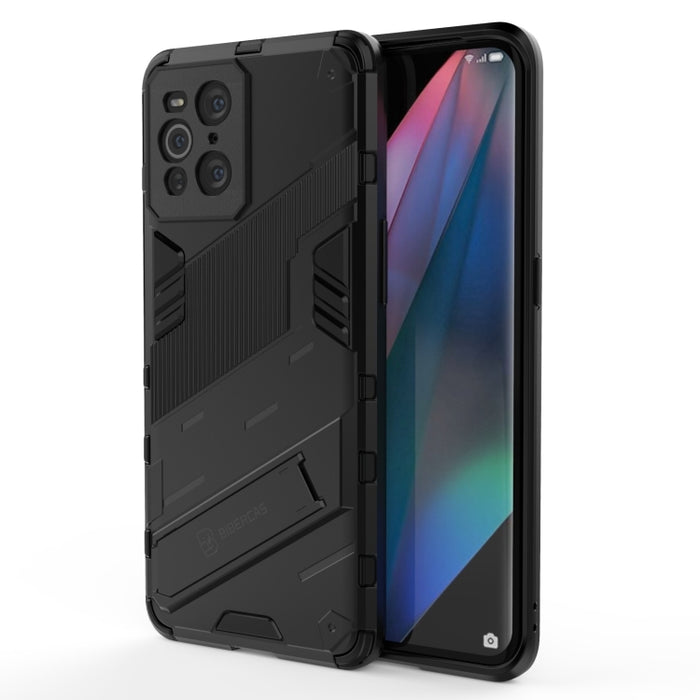 Punk Armor 2 en 1 PC + TPU Estuche a prueba de golpes con soporte invisible, For Xiaomi Mi 10S, For OPPO Find X3