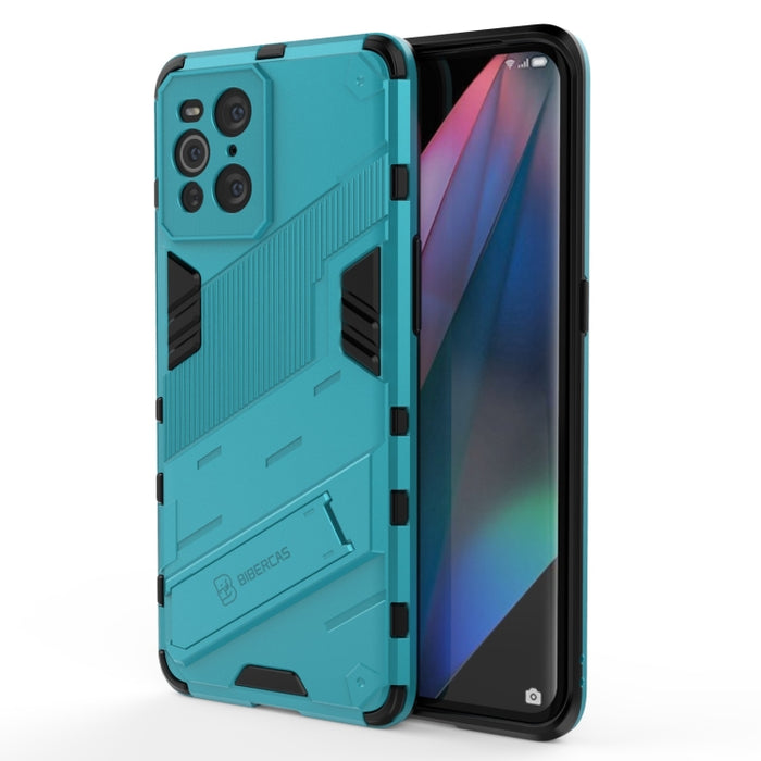 Punk Armor 2 en 1 PC + TPU Estuche a prueba de golpes con soporte invisible, For Xiaomi Mi 10S, For OPPO Find X3