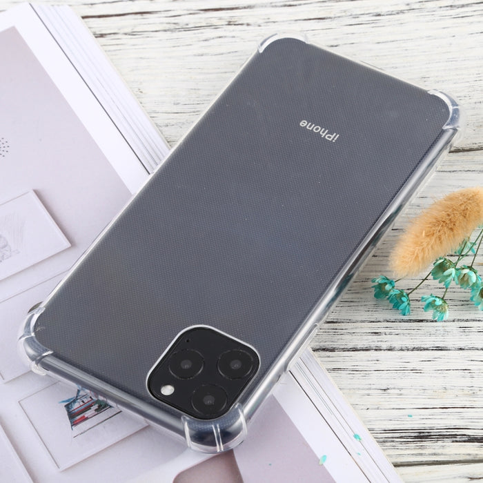 Estuche de TPU ultrafino anticaída de cuatro esquinas, For iPhone 11 Pro, For iPhone 11