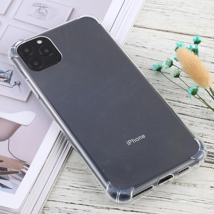 Estuche de TPU ultrafino anticaída de cuatro esquinas, For iPhone 11 Pro, For iPhone 11