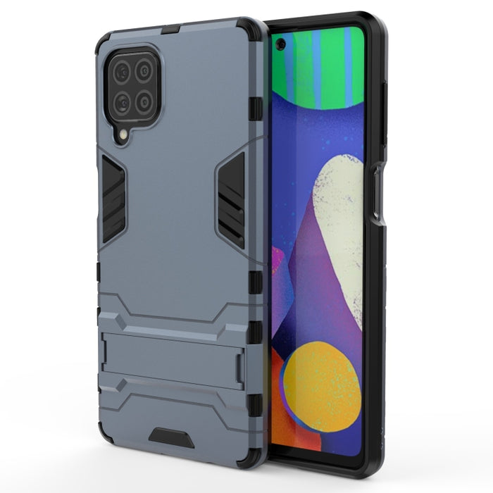 Funda protectora de PC + TPU a prueba de golpes con soporte oculto, For Xiaomi Redmi Note 10 5G, For Samsung Galaxy F62 / M62