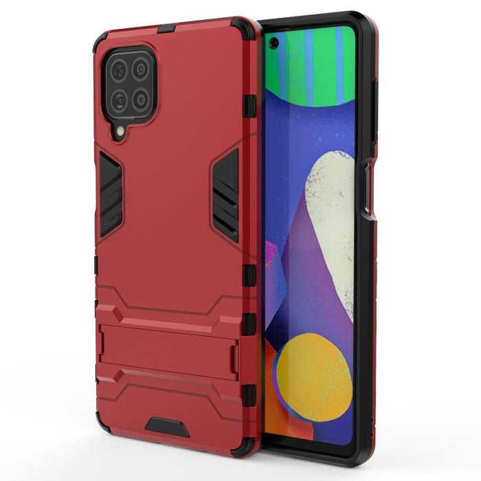 Funda protectora de PC + TPU a prueba de golpes con soporte oculto, For Xiaomi Redmi Note 10 5G, For Samsung Galaxy F62 / M62