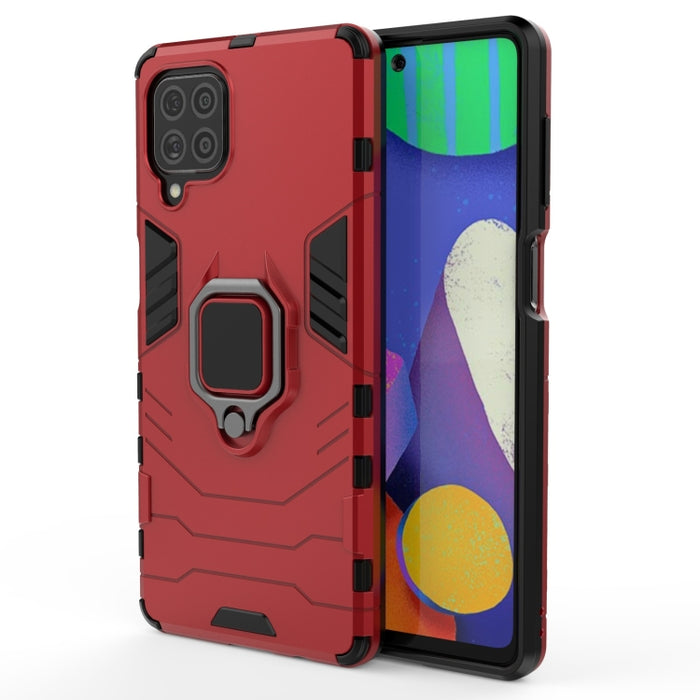 Funda protectora de PC + TPU a prueba de golpes con soporte de anillo magnético, For Xiaomi Redmi Note 10 5G, For Samsung Galaxy F62 / M62