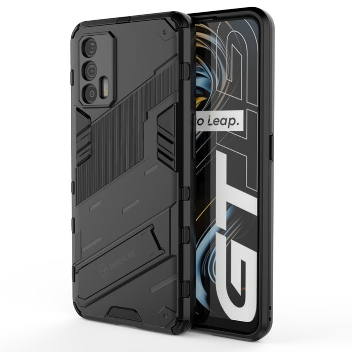 Punk Armor 2 en 1 PC + TPU Estuche a prueba de golpes con soporte invisible, For OPPO Realme GT 5G, For Xiaomi Redmi Note 10