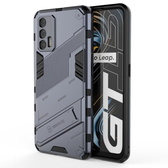 Punk Armor 2 en 1 PC + TPU Estuche a prueba de golpes con soporte invisible, For OPPO Realme GT 5G, For Xiaomi Redmi Note 10